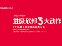“進級·欣邦3大動作”2020第十五屆戰略發布大會